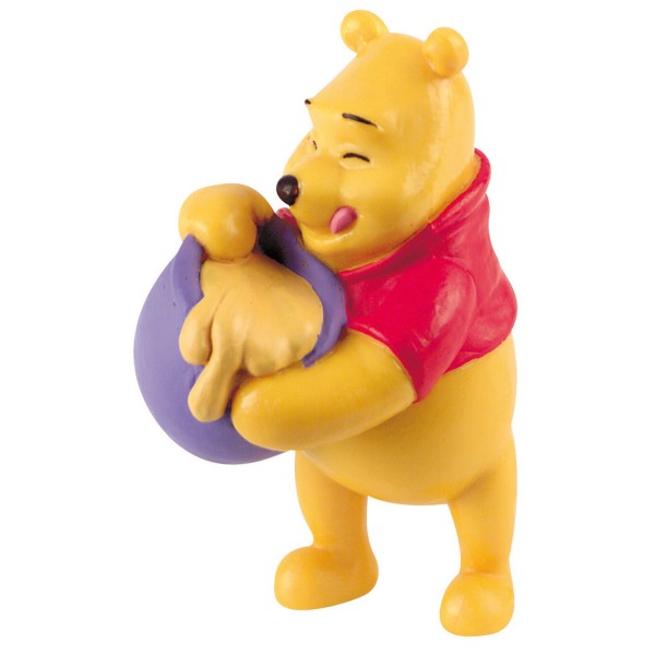 Winnie the Pooh figurine: Winnie and his pot of honey - Bullyland-B12340