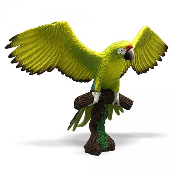 Figura de pájaro: guacamayo gran soldado - Bullyland-69392
