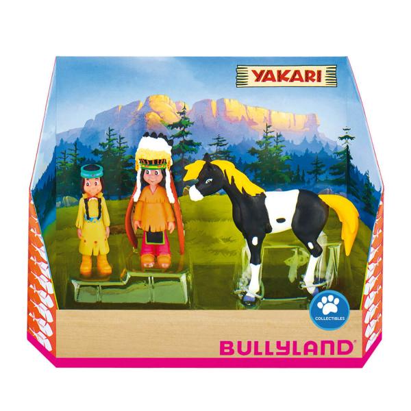 Conjunto de 3 figuras Yakari - Bullyland-43309