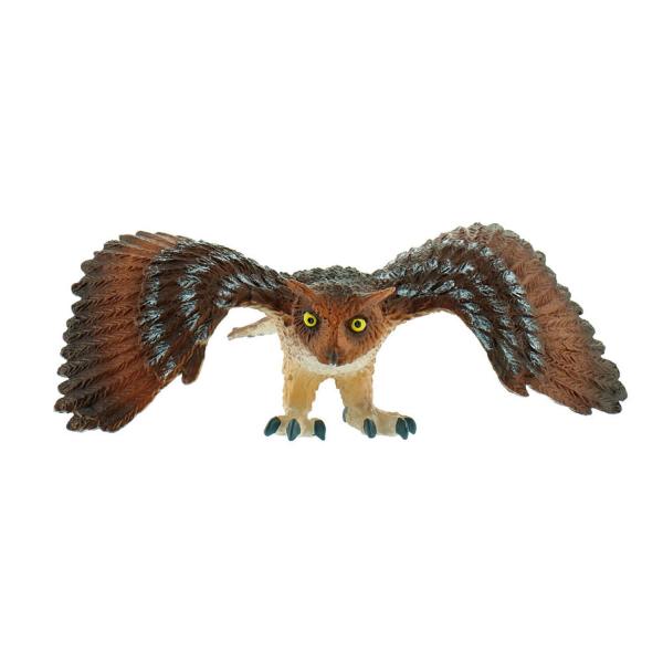 Great Horned Owl Figurine - Bullyland-B69396