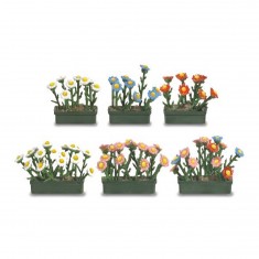 HO model making: Decorative accessories: Planters