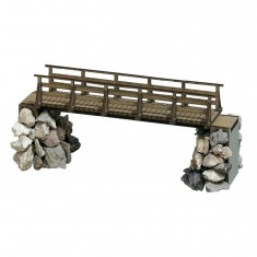 HO model: Decorative accessories: Wooden gangway