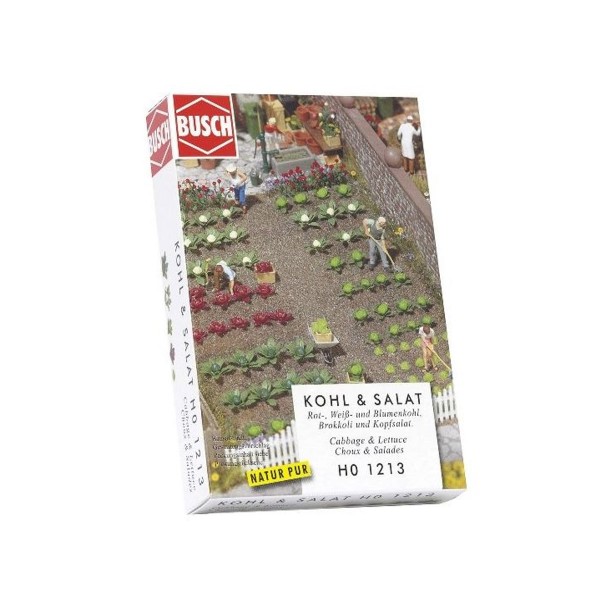 Model making: Vegetation - Cabbage and salads - Busch-BUE1213