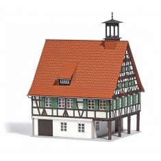 HO model making: Uhlbach town hall