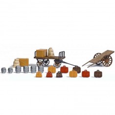 HO Model Making: Trolleys and Luggage