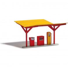 HO model making: Minol gas station