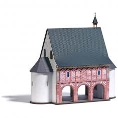 HO model making: Halle Du Couvent Lorsch