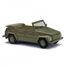 Maqueta de vehículo de construcción HO: Volkswagen 181 Kurierwagen Green
