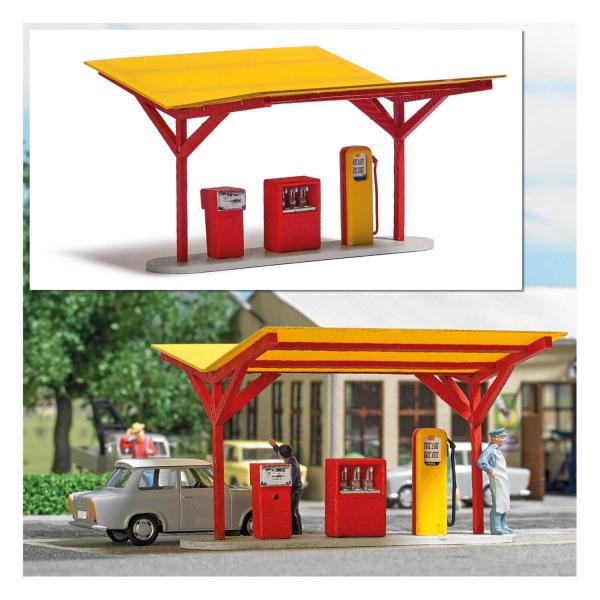 TT model making: Minol gas station - Busch-BUE8810