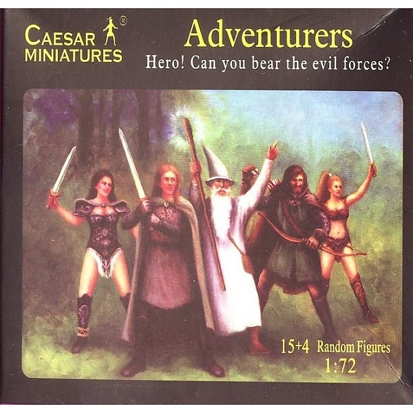 Figurines Fantasy : Aventuriers médiéval fantastique - Caesarminiatures-CMF104