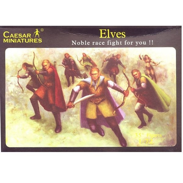 Figurines Fantasy : Guerriers Elfes - Caesarminiatures-CMF102