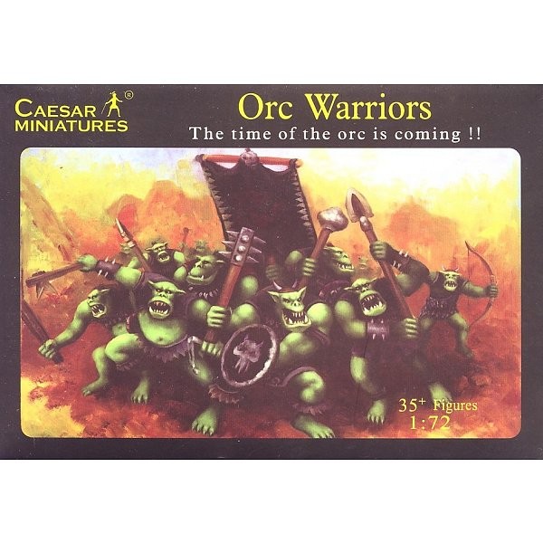 Figurines Fantasy : Guerriers Orques - Caesarminiatures-CMF106