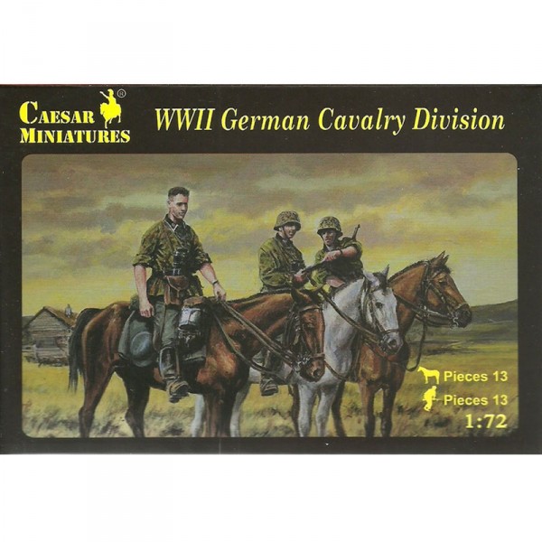 Modell Militärzubehör: WWII Deutsche Kavallerie-Division - Caesar-CM092