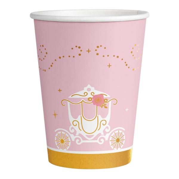 vasos de papel - Princesa por un día - 250 ml - 9906313-66