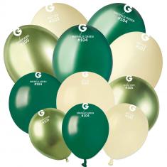 Pack 11 globos de látex: 3 colores