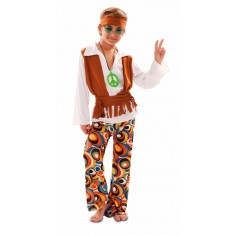 Disfraz de Hippie - Niño