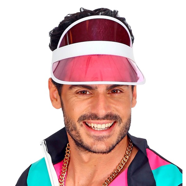 Gorra con visera años 80 - Rosa - 00210