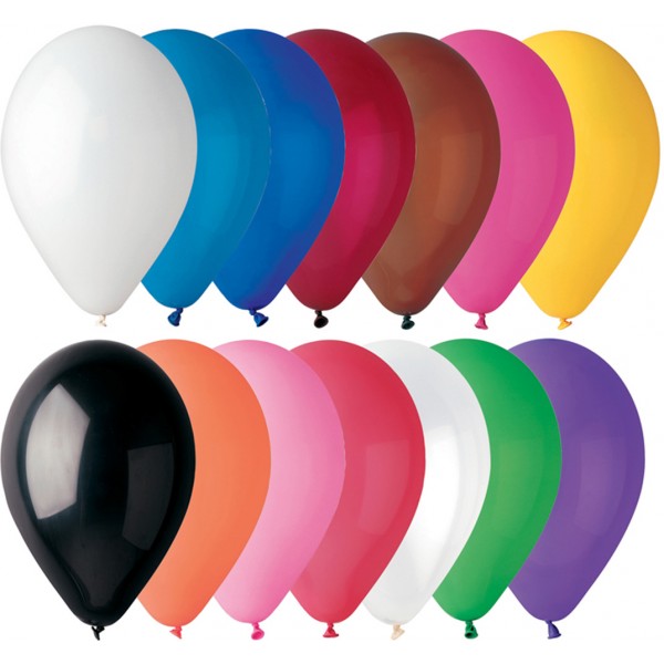 Bolsa Globos Multicolor x50 - 118001