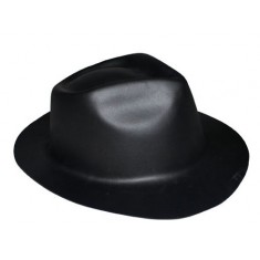 Sombrero Al Capone - Negro