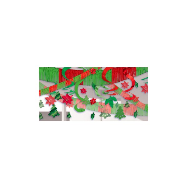 Kit de decoración colgante – Verde/Rojo - 248862