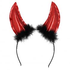 Diadema Glitter Devil - Accesorio