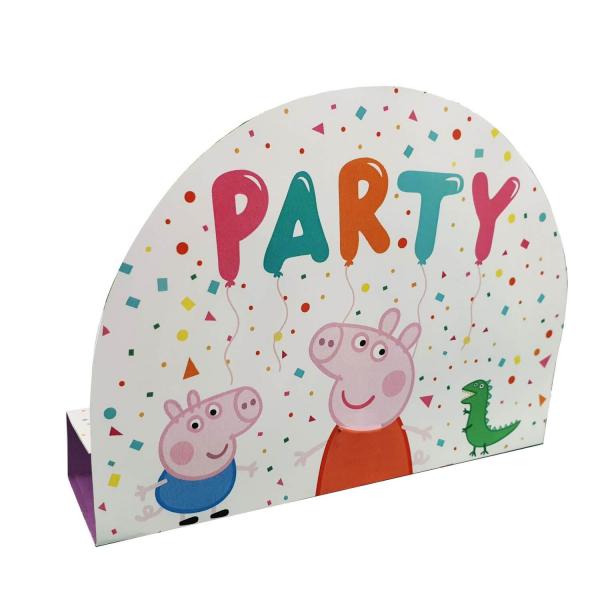 invitaciones y sobres de papel de Peppa Pig - 9906340