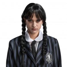 Peluca Wednesday Addams™ - Mujer