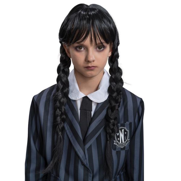 Peluca Wednesday Addams™ - Niña - C4632