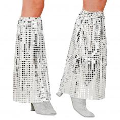 Leggings de lentejuelas disco - Plata