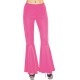 Miniature Pantalón Pata de Elefante - Hippie / Disco - Rosa - Mujer