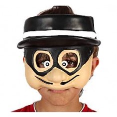 Media Máscara Infantil - Vigilante Enmascarado