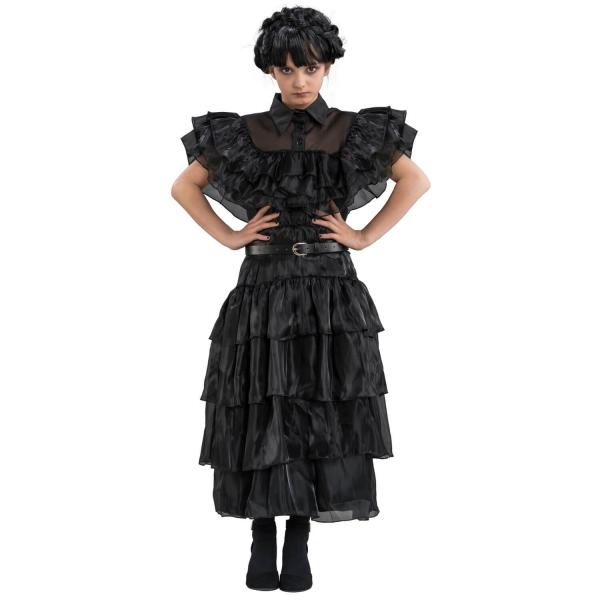 Robe de bal noire - Mercredi™ - Fille - C4629-Parent