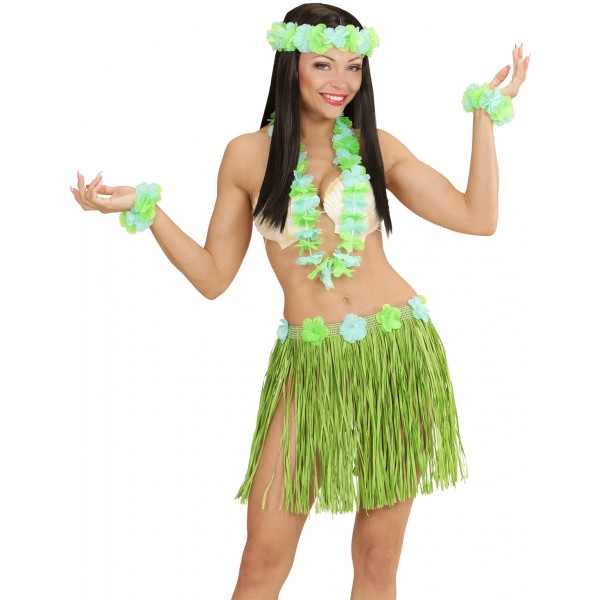 Kit Hawaii Verde - Adulto - 24565WID