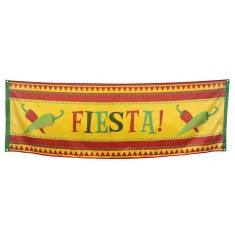 Bandera de fiesta mexicana