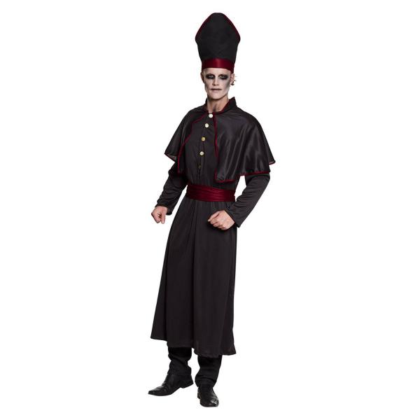 Disfraz de sacerdote oscuro - hombre   - Parent-79103