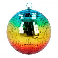 Bola de discoteca 20 cm - Arcoiris