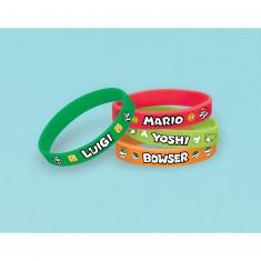 6 pulseras: Super Mario