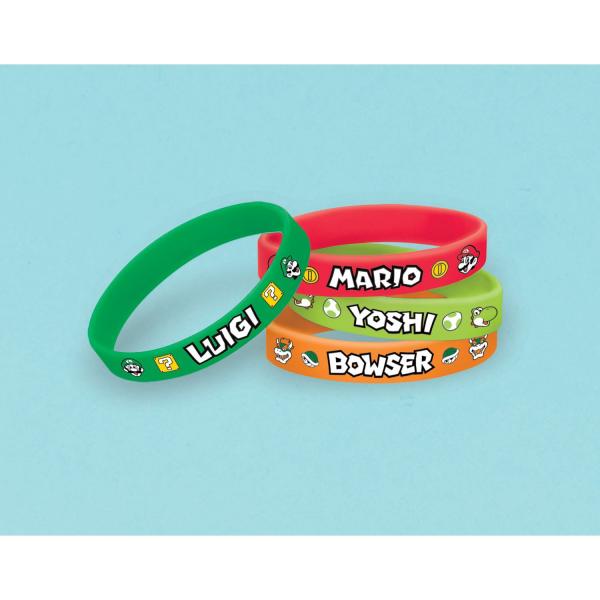 6 pulseras: Super Mario - 396608