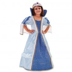 Disfraz de princesita: azul