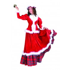 Traje tradicional de mera Navidad.