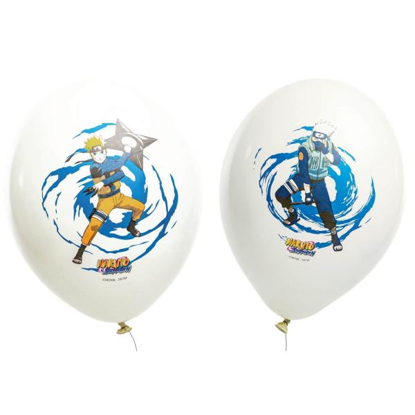 Globos de látex - Naruto™ x 6 - 12823-NA