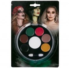 Paleta de maquillaje de Halloween