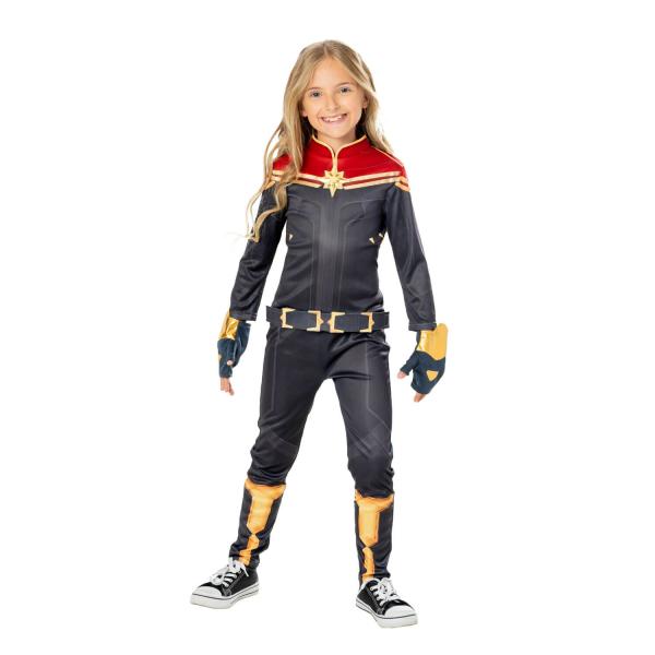 Disfraz clásico de Capitana Marvel The Marvels™ - Niña - R301665-Parent