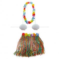 Set 3 Accesorios Hawaii: Adulto