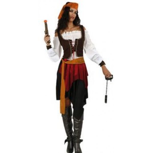 Disfraz de mujer pirata - parent-14924
