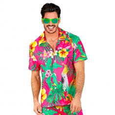 Camisa rosa de verano - Hombre