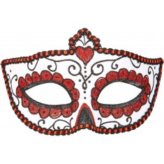 Máscara de Lobo Novia Mexicana - Halloween