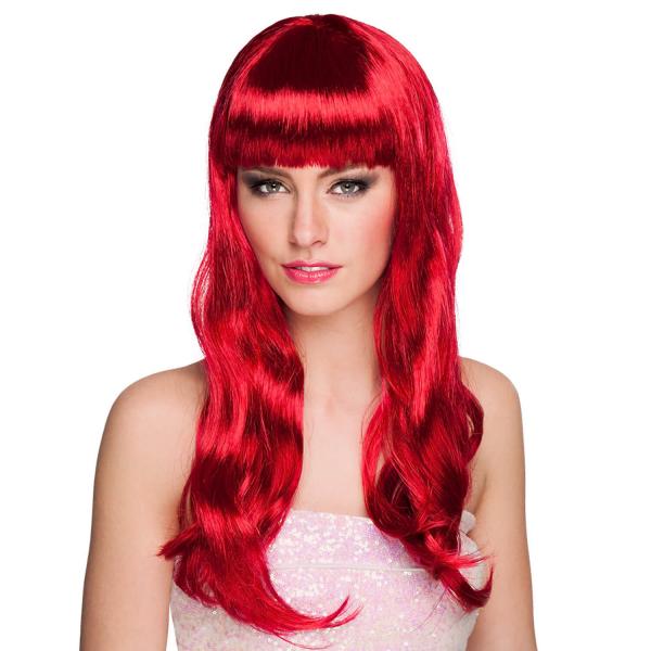 Peluca Chic Rojo Rubí - Mujer - 85863