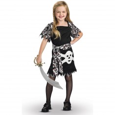Disfraz de niña pirata