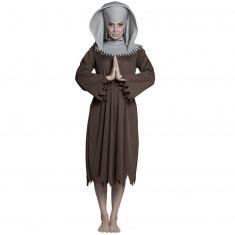 Disfraz de monja fantasma - Mujer